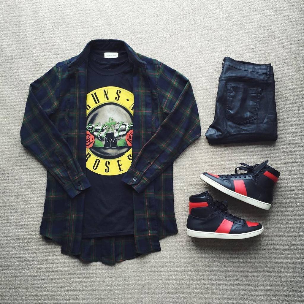 Green Shirt Outfit
