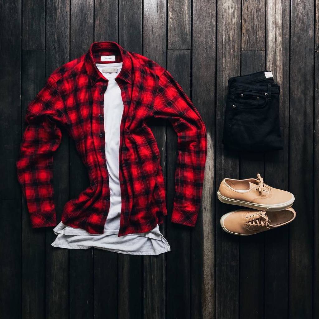 Red Shirt Outfit