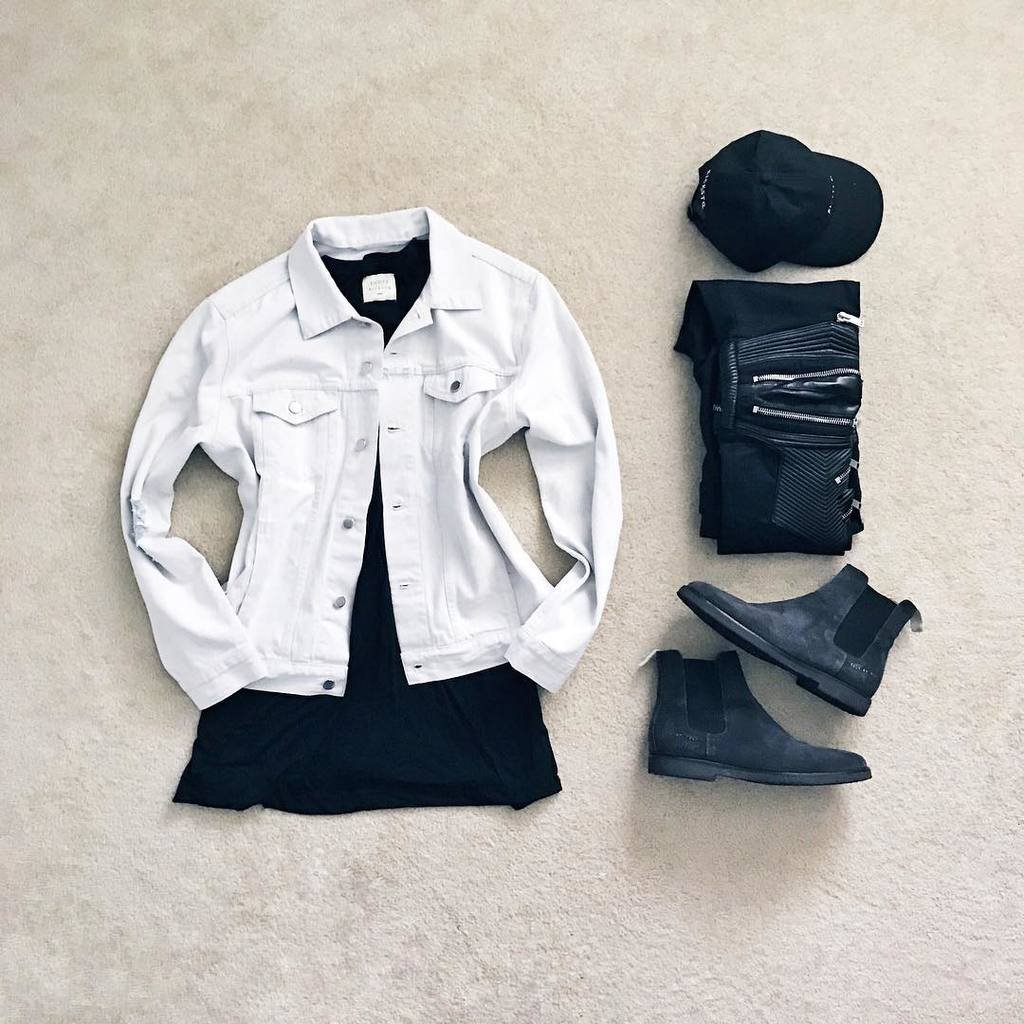 White Jacket Outfit