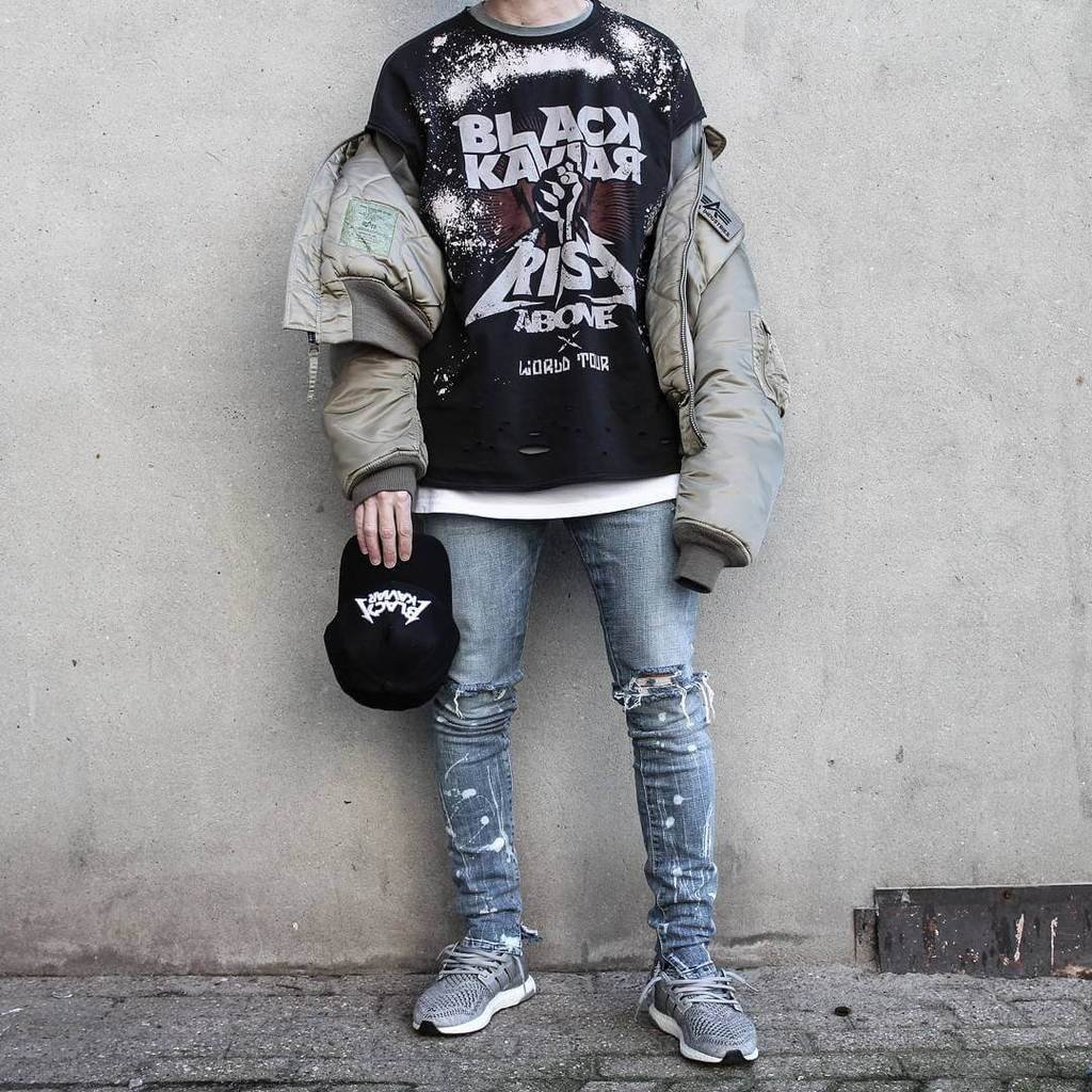 Grey Alpha Outfit