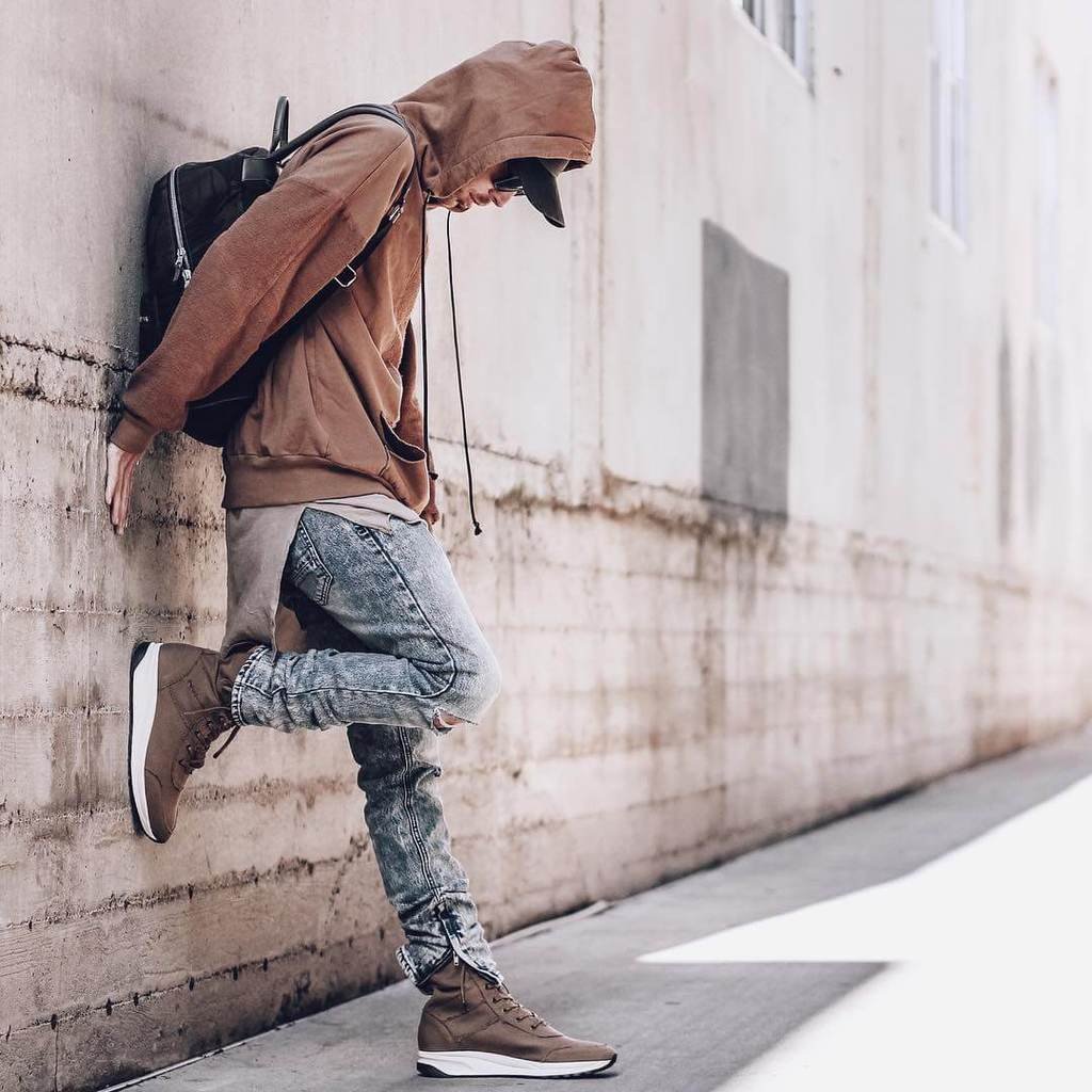 Brown Hoodie Outfit